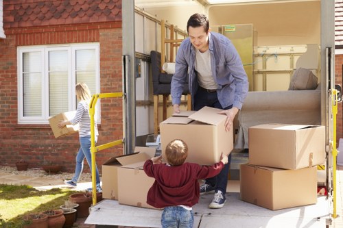 Residential flat move in the Farringdon area
