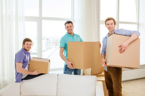 Careful furniture pick-up and loading service for bulky items